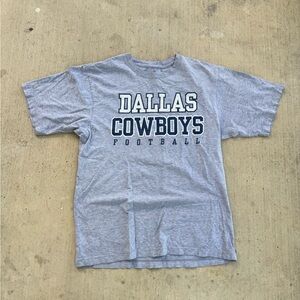 Dallas Cowboys Football Short Sleeve T-Shirt - Gray
